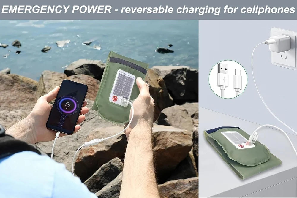 Inflatable Camping Light & Power Bank