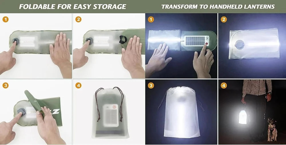 Inflatable Camping Light & Power Bank