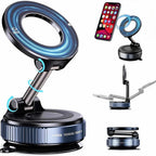 360° Vacuum Magnetic Car Phone Holder Mount