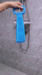 Silicone Back Scrubber Belt – Exfoliating Body Scrubber for Shower, Deep Cleaning Skin Massage Bath Brush