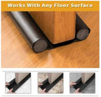Pack of 5 PVC Door Guard Gap Filler for Door Bottom Seal Strip - Sound-Proof, Reduce Noise, Energy Saving Door Stopper for Reduce Door Dust, Door Guard for Home